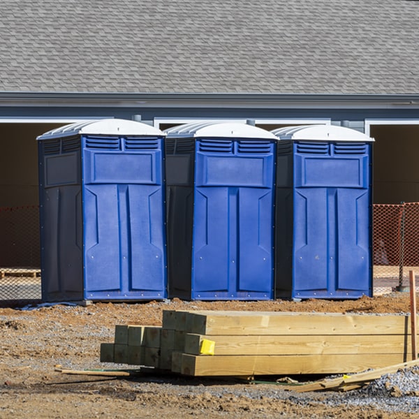 how far in advance should i book my portable toilet rental in Garfield